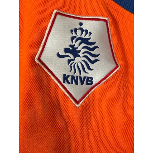 Netherlands KNVB Orange Full-Zip Nike Soccer Jacket Small TRACK JACKET 2008-2009 - Picture 3 of 6